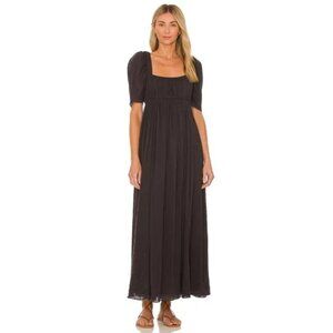 ANNA nata Emily Dress in Washed Black